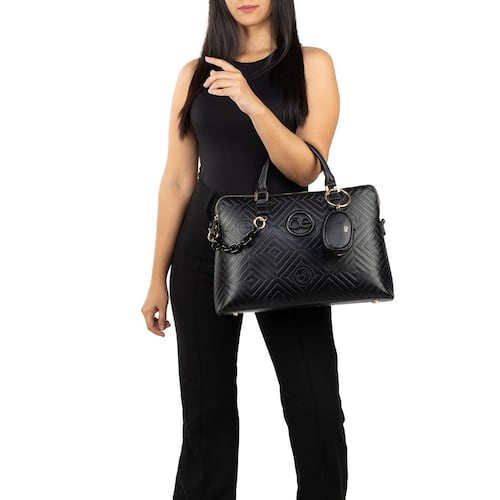 Bolso Porta Laptop Cloe Negro para Mujer