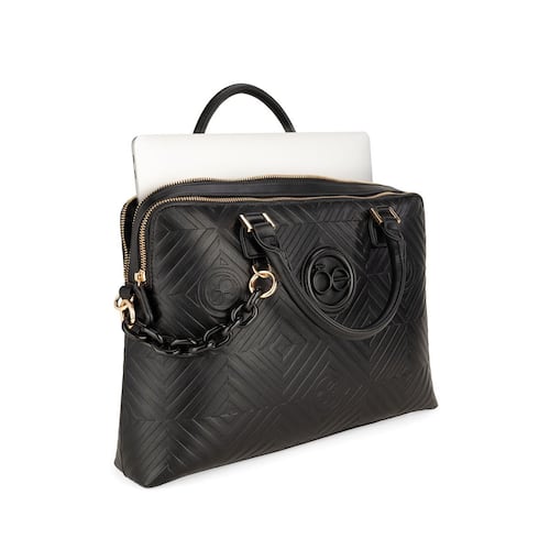 Bolso Porta Laptop Cloe Negro para Mujer