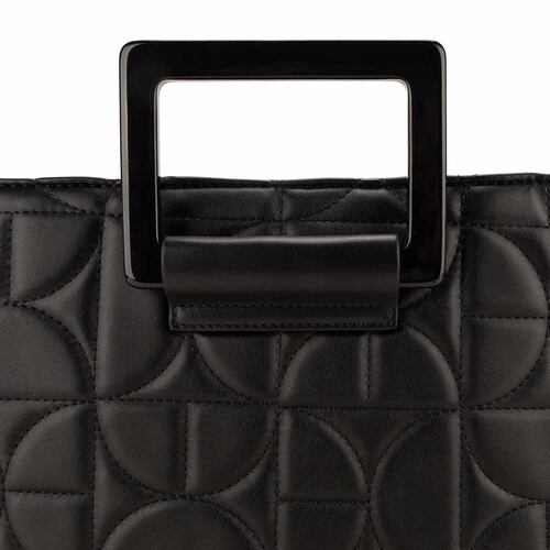 Bolso Satchel Cloe Negro para Mujer