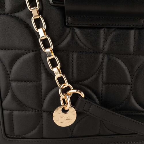 Bolso Satchel Cloe Negro para Mujer