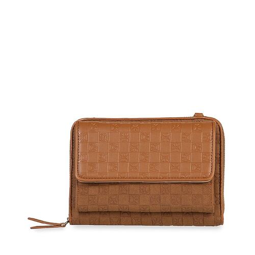 Billetera Híbrida Cloe Café para Mujer