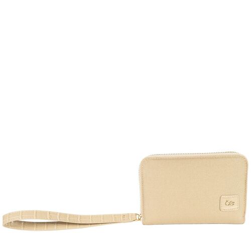 Billetera Cierre Sencillo Cloe Beige para Mujer