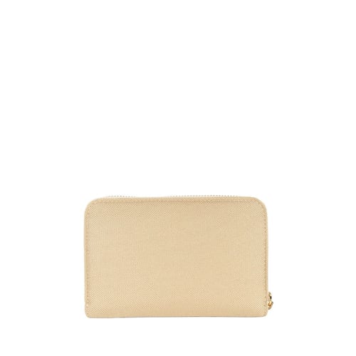 Billetera Cierre Sencillo Cloe Beige para Mujer