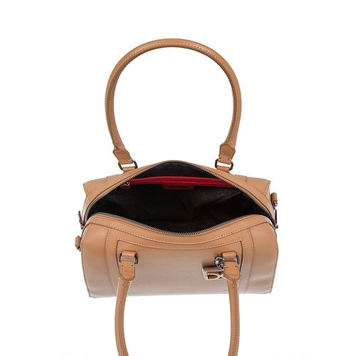 Bolso Bowling Cloe Camel para Mujer