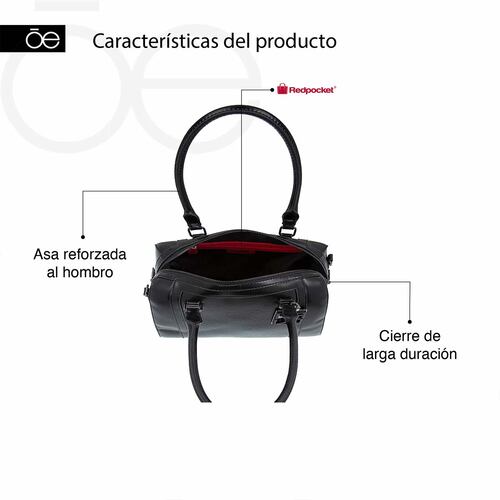 Bolso Bowling Cloe Lila para Mujer