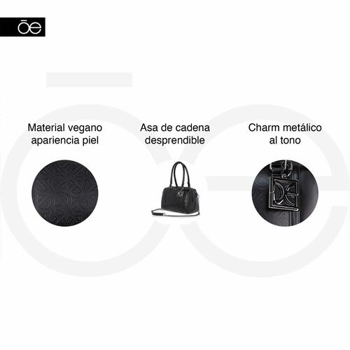 Bolso Bowling Cloe Lila para Mujer