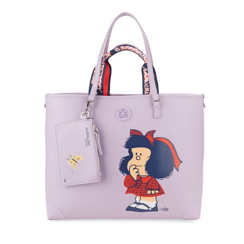 Bolso Tote Cloe Lila para Mujer