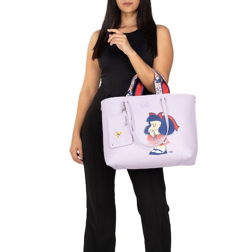 Bolso Tote Cloe Lila para Mujer