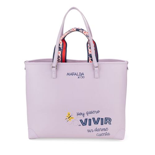 Bolso Tote Cloe Lila para Mujer