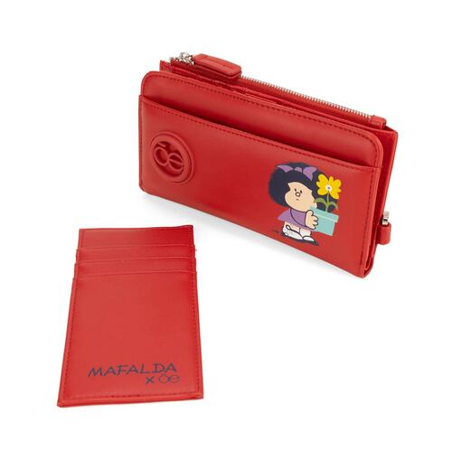 Billetera Hibrida Cloe Roja para Mujer