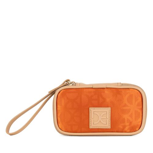 Cosmetiquera Neceser Cloe Color Naranja para Mujer