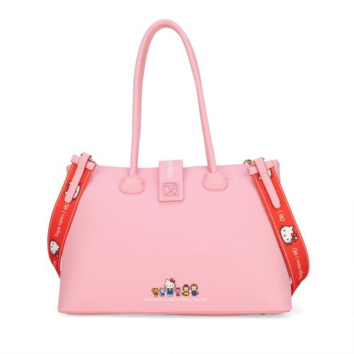 Bolso Satchel Cloe Rosa para Mujer