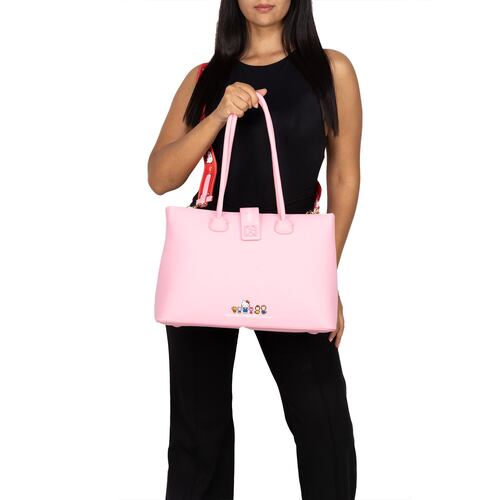 Bolso Satchel Cloe Rosa para Mujer