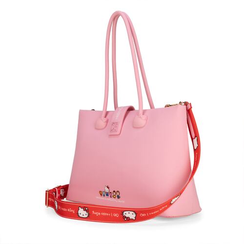 Bolso Satchel Cloe Rosa para Mujer
