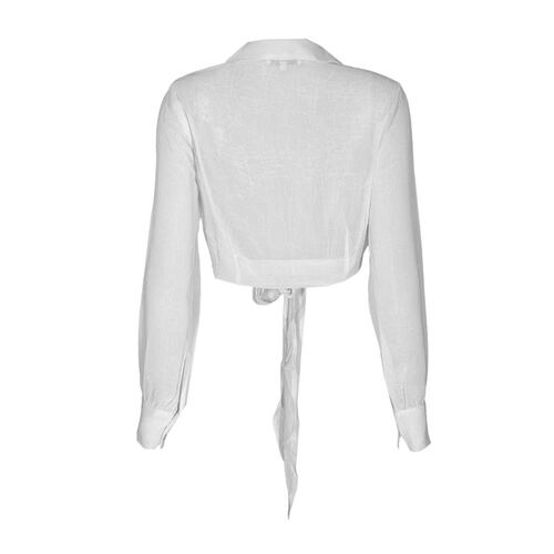 Blusa con amarre en ruedo para mujer Philosophy   Talla Chica