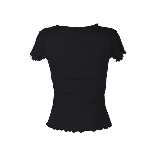 Blusa acanalada para mujer Philosophy (Talla Mediana)