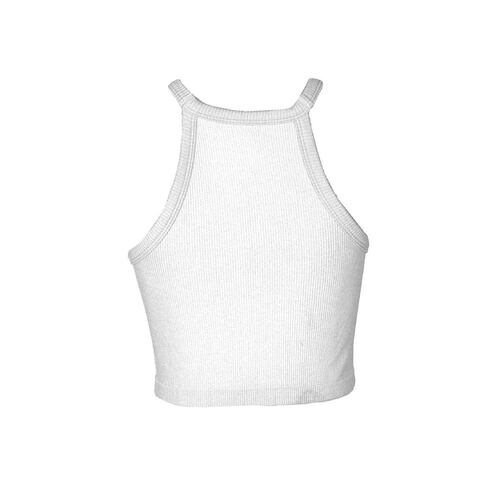 Top acanalado tipo halter para mujer Philosophy Jr Talla  Mediana Grande