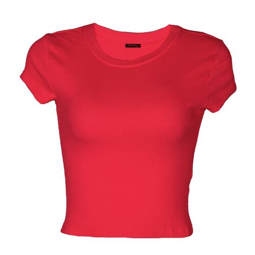 Blusa acanalada de licra para mujer Philosophy Jr Talla  Grande