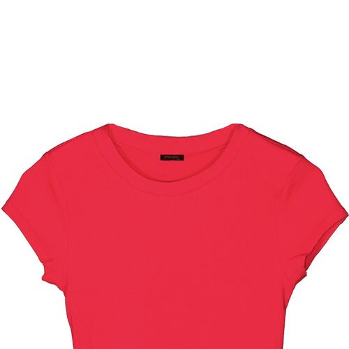 Blusa acanalada de licra para mujer Philosophy Jr Talla  Grande