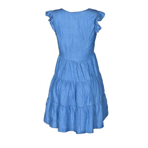 Vestido corto con olanes para mujer Philosophy talla mediano