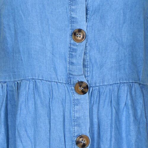 Vestido corto con olanes para mujer Philosophy talla mediano