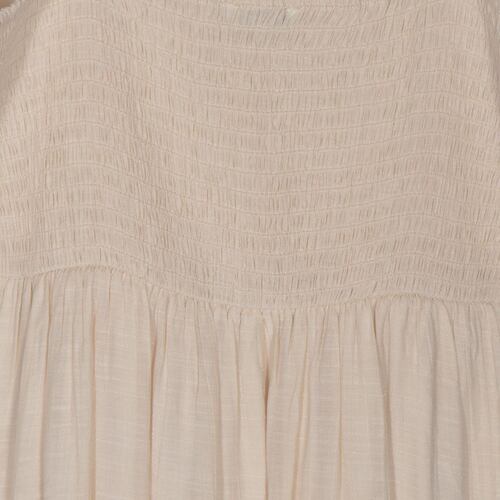 Vestido largo con olanes para mujer Philosophy, talla mediano