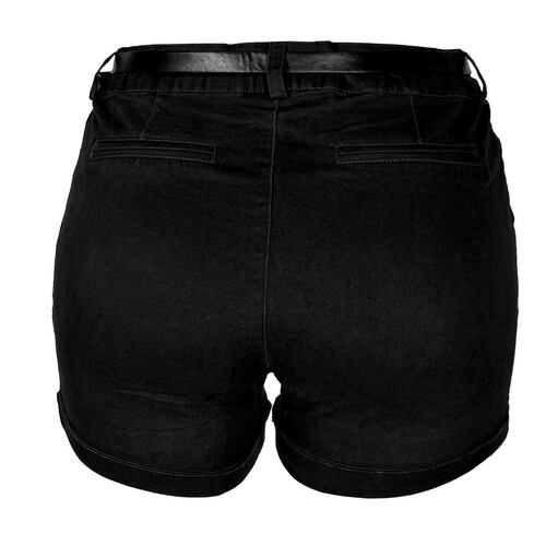 Short liso con cinturón para mujer Philosophy talla chica