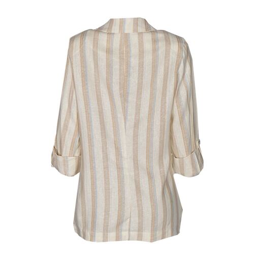 Saco estampado con solapa para mujer Philosophy   Talla Grande