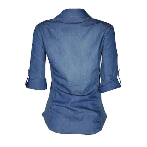 Blusa lisa con elevación en manga para mujer Philosophy   Talla Extra grande