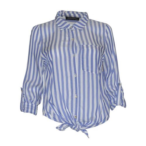Blusa estampada con bolsillos para mujer Philosophy talla Grande