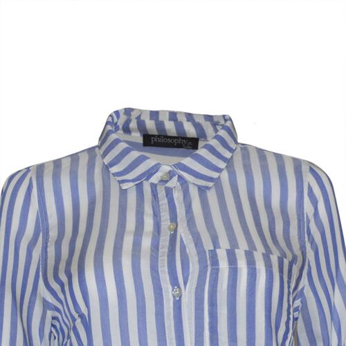 Blusa estampada con bolsillos para mujer Philosophy talla Grande
