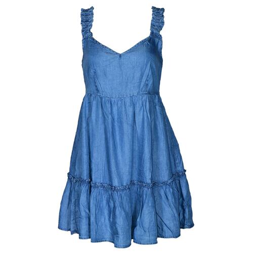 Vestido corto con olanes para mujer Philosophy (Talla Mediana)