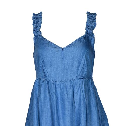 Vestido corto con olanes para mujer Philosophy (Talla Mediana)