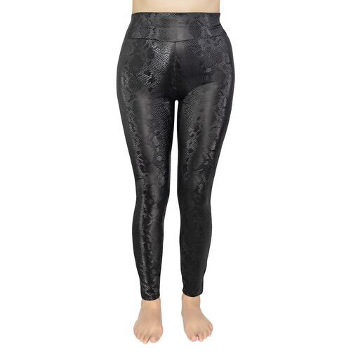 Legging afelpado Oscar Hackman diseño víbora para mujer