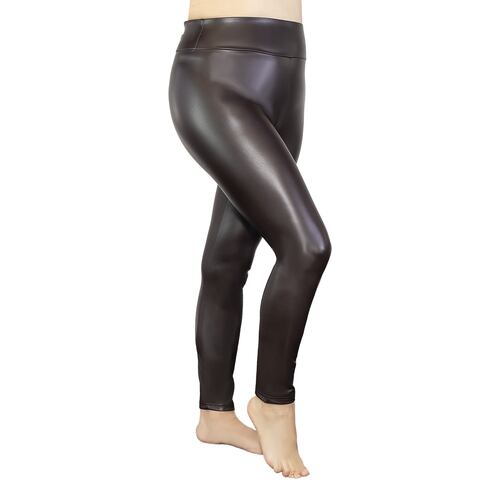 Legging afelpado Oscar Hackman tipo piel para mujer