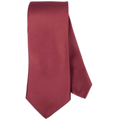 Corbata para hombre BRUNO MAGNANI Poliéster Vino