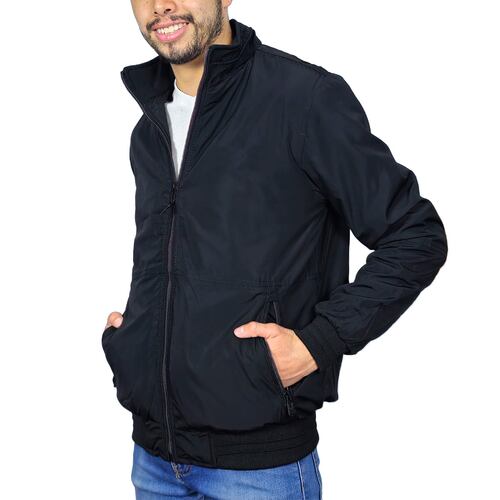 Chamarra U SPORT Negro Talla Mediana para Hombre