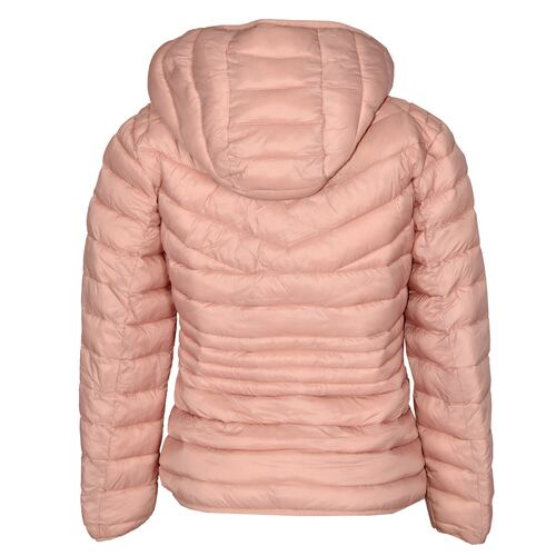 Chamarra reversible Philosophy para mujer talla mediana color rosa