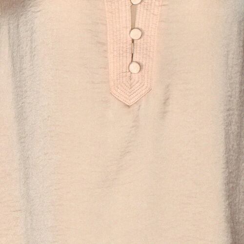 Blusa con olanes en manga para mujer Philosophy (Talla Mediana)