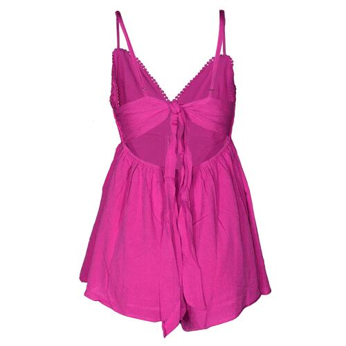 Rumper Philosophy con encaje para mujer talla mediana