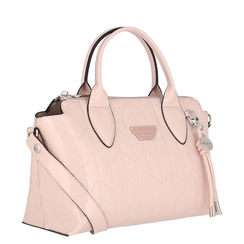 Bolsa Satchel Westies Rosa para Mujer
