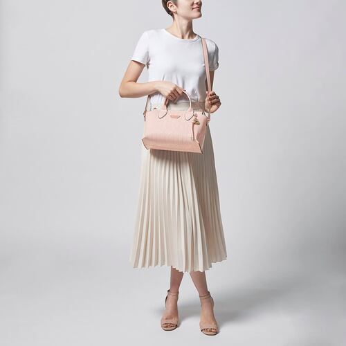 Bolsa Satchel Westies Rosa para Mujer