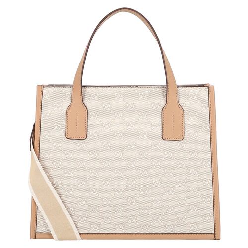 Bolsa Satchel Westies Beige para Mujer