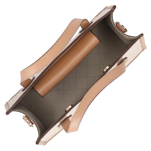 Bolsa Satchel Westies Beige para Mujer