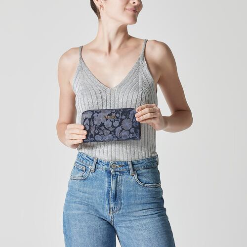 Cartera Wallet  Westies Marino para Mujer