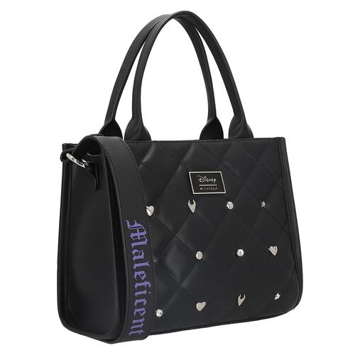 Bolso Satchel W Capsule Negro para Mujer