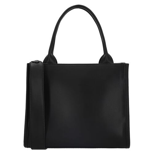 Bolso Satchel W Capsule Negro para Mujer