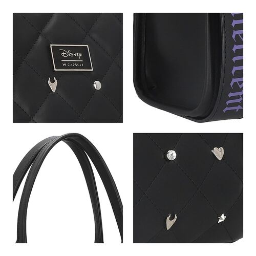 Bolso Satchel W Capsule Negro para Mujer