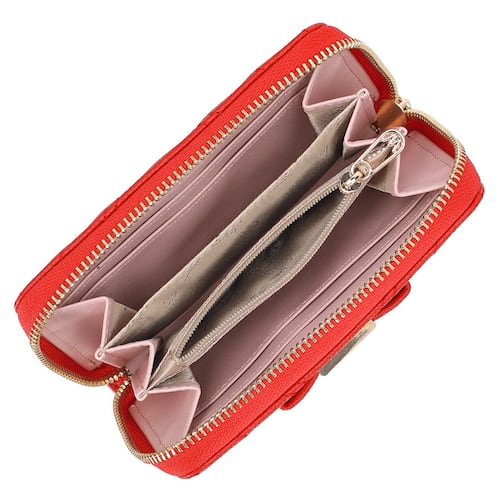 Cartera Wallet Color Rojo para Mujer Westies