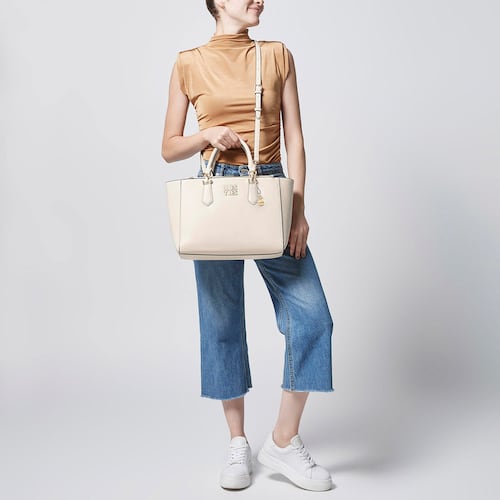 Bolsa Tote Color Marfil para Mujer Westies